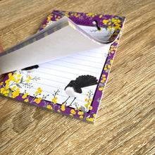 Load image into Gallery viewer, Willie Wagtail Note Pad Silken Twine