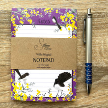 Load image into Gallery viewer, Willie Wagtail Note Pad Silken Twine