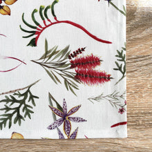Load image into Gallery viewer, Australian Natives Placemat Silken Twine Table Runner