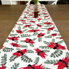 Load image into Gallery viewer, Australian Sturt Desert Pea Table Runner