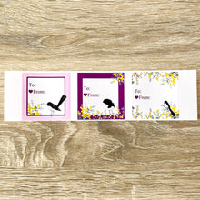 Load image into Gallery viewer, Australian Birds Gift Label Stickers
