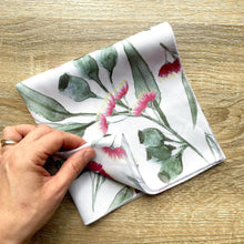 Load image into Gallery viewer, Gum Blossoms Handkerchief Silken Twine Handkerchief