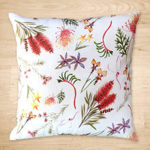Load image into Gallery viewer, Australian Flora Cushion Cover All Over Cotton Drill