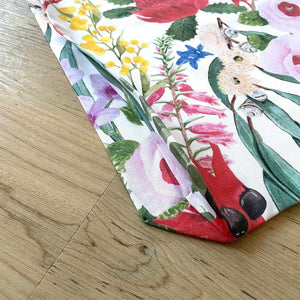 Australian Floral Emblems reusable bag Silken Twine Tote Bag
