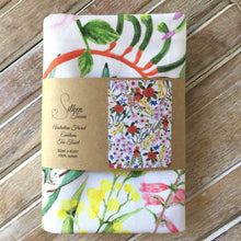 Load image into Gallery viewer, Australian Floral Emblems Tea towel Silken Twine Tea Towel