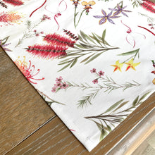 Load image into Gallery viewer, Australian Natives Table Runner Silken Twine Table Runner