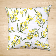 Load image into Gallery viewer, Golden Wattle Cushion Cover Cotton Drill Silken Twine Cushion Cover