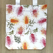 Load image into Gallery viewer, Grevillea reusable bag Silken Twine Tote Bag