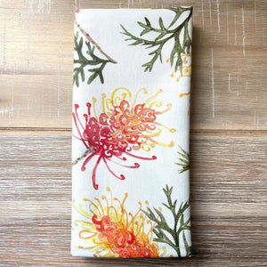 Grevillea Tea towel Silken Twine Tea Towel