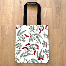 Load image into Gallery viewer, Gum Blossom reusable bag Silken Twine Tote Bag