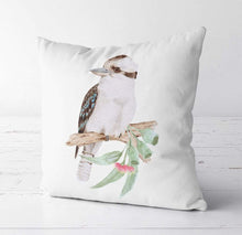 Load image into Gallery viewer, Kookaburra Cushion Cover Cotton Drill