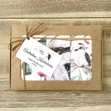 Load image into Gallery viewer, Kookaburra Handkerchief 3 pack Silken Twine Handkerchief