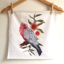 Load image into Gallery viewer, Single Galah Handkerchief Large Bird Silken Twine Handkerchief
