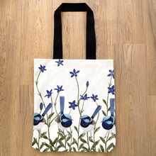 Load image into Gallery viewer, Superb Wren reusable bag Silken Twine Tote Bag